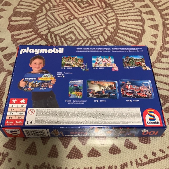 Playmobil Knights Castle 100 pc Jigsaw Puzzle by Schmidt - Picture 5 of 11